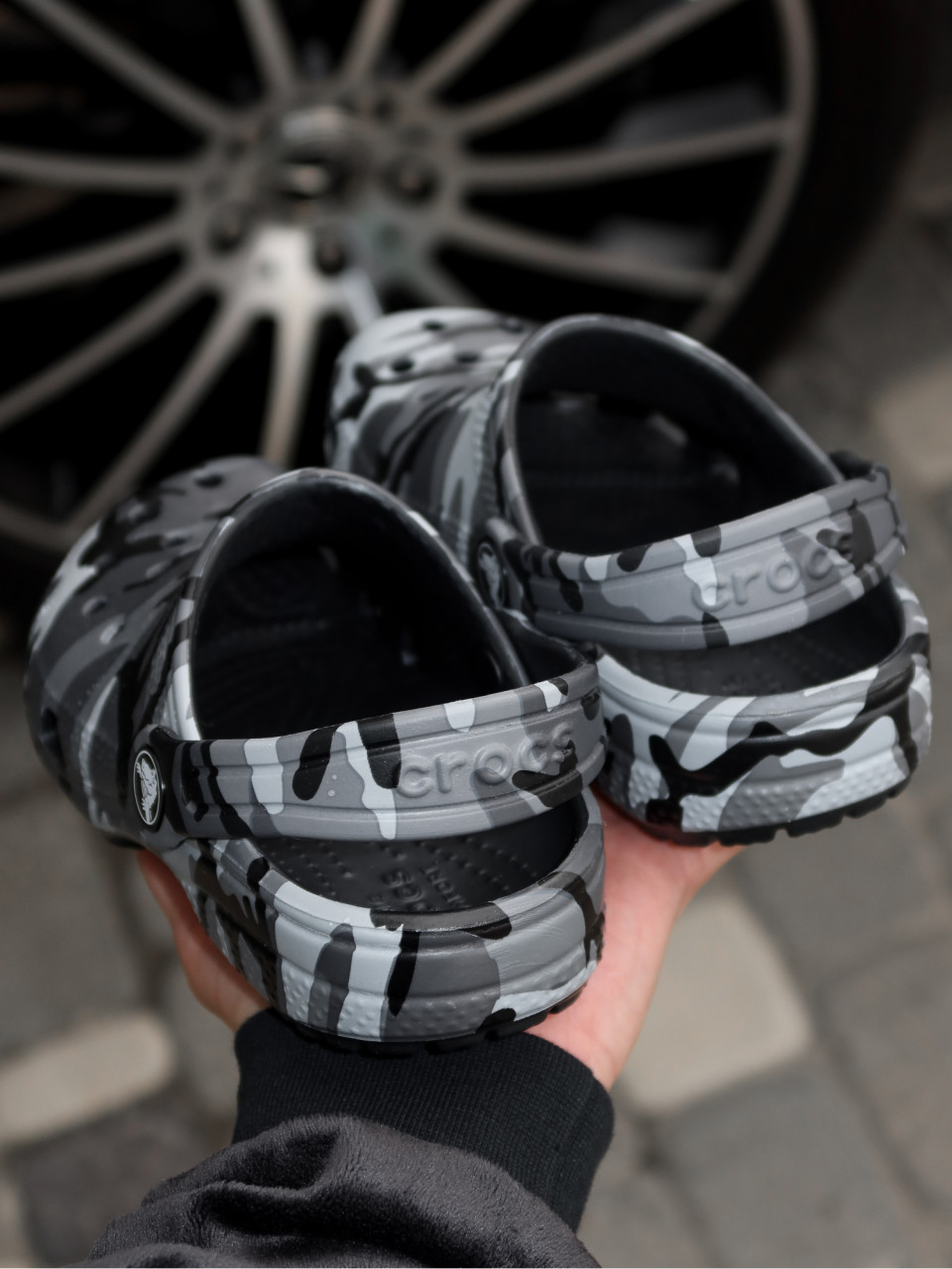 КЛОГИ Classic  Camouflage  Clog K Blk/SGy