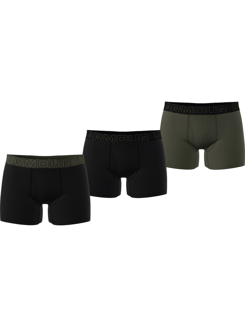 ТРУСИ UA PERFORMANCE COTTON - SOLID 3" 3PK