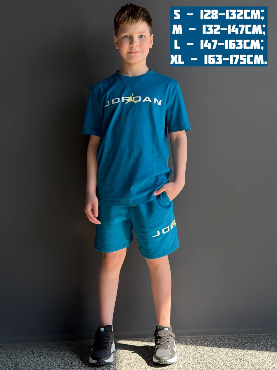 КОМПЛЕКТ ФУТБОЛКА ТА ШОРТИ JDB MJ JD AIR STRETCH SS