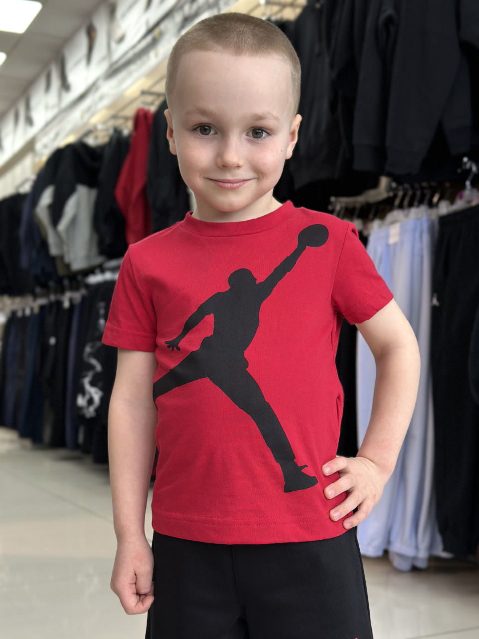 КОМПЛЕКТ: ФУТБОЛКА, ШОРТИ JDB JUMBO JUMPMAN SHORT SET