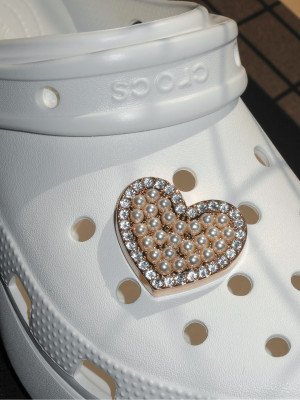 ПРИКРАСИ ДЛЯ ВЗУТТЯ Pearl Cluster Heart