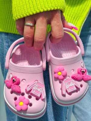 КЛОГИ Crocband Clog T BlrnaPink