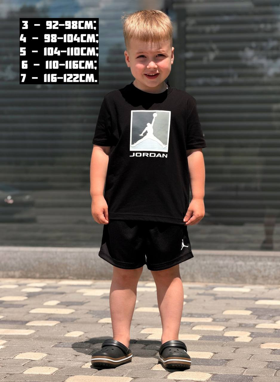 КОМПЛЕКТ:ФУТБОЛКА ТА ШОРТИ  JDB MJ BRK BL MESH SHORT SET