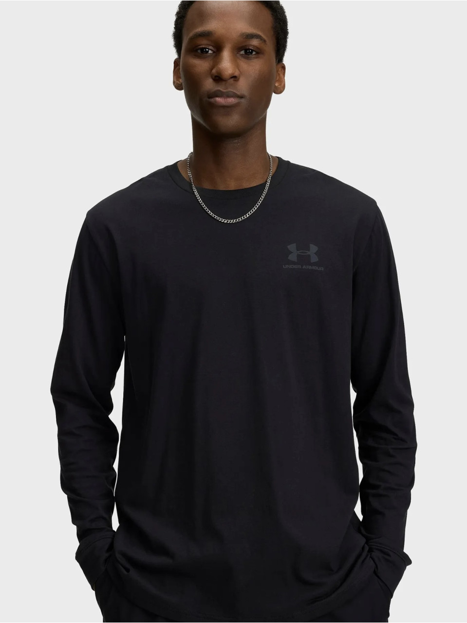 Лонгслів/UA SPORTSTYLE LEFT CHEST LS