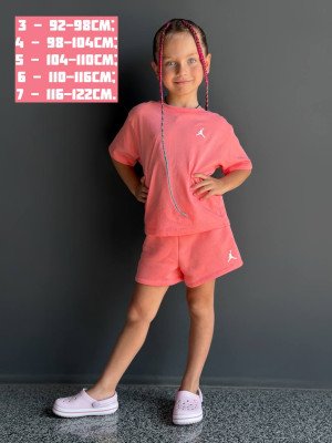 КОМПЛЕКТ:ФУТБОЛКА ТА ШОРТИ JDG BROOKLYN ESS FLC SHORT SET