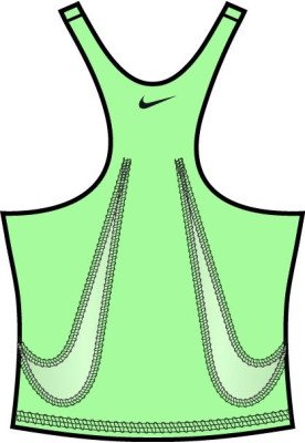 МАЙКА W NP DF SCULPT BRA TANK GG