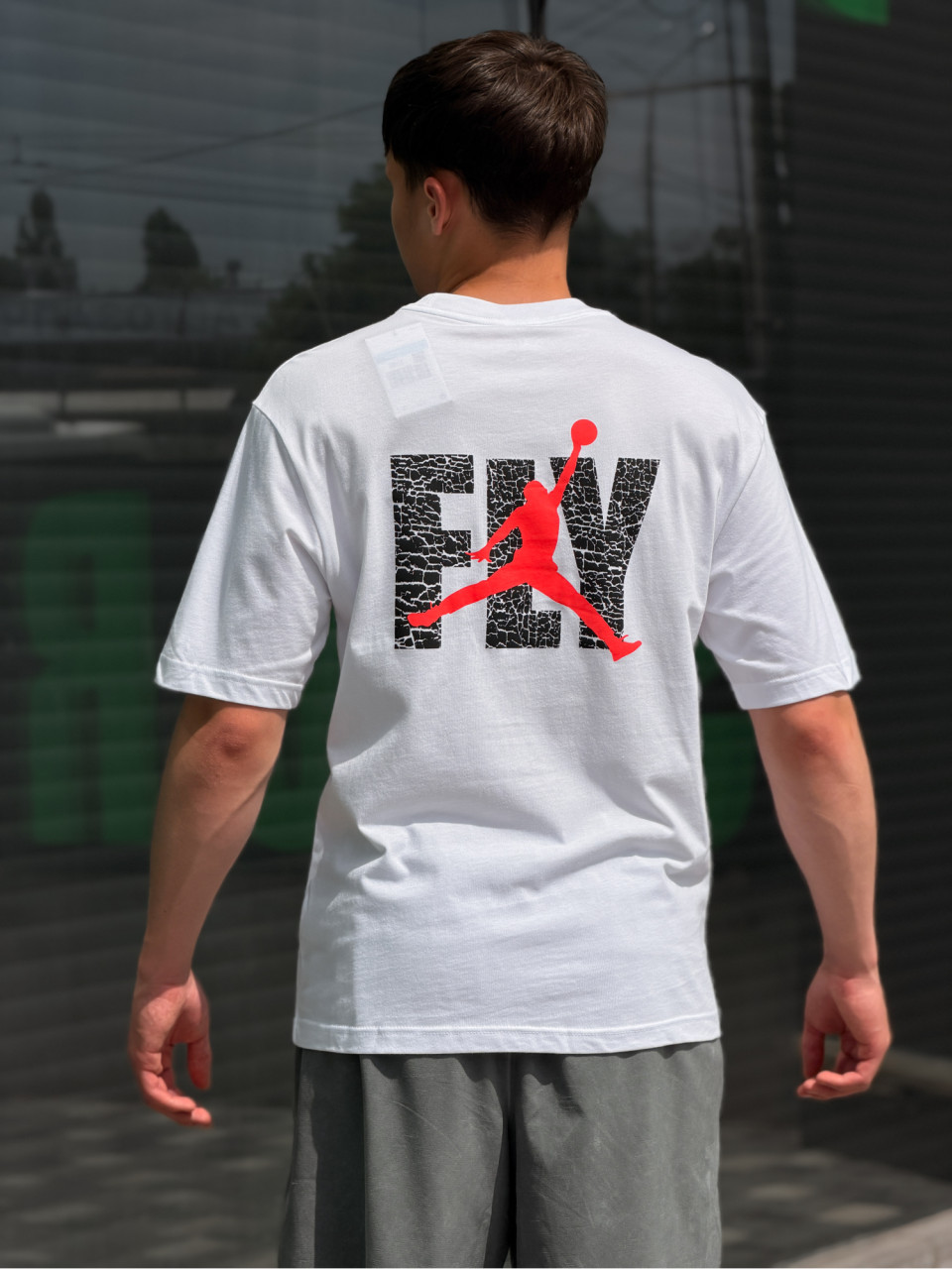 ФУТБОЛКА M J ELE GFX SS CREW