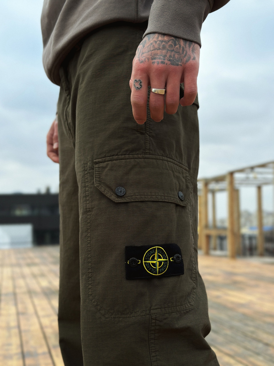 Брюки-карго STONE ISLAND