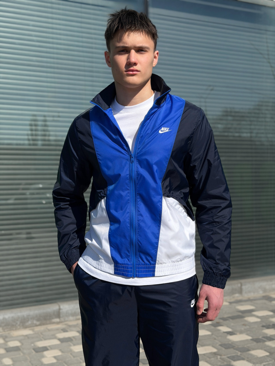 КОСТЮМ ДЕМІСЕЗОННИЙ СИНТЕТИЧНИЙ M NK CLUB WVN TRK SUIT