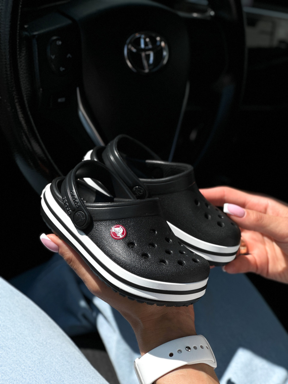 КЛОГИ Crocband Clog K Blk