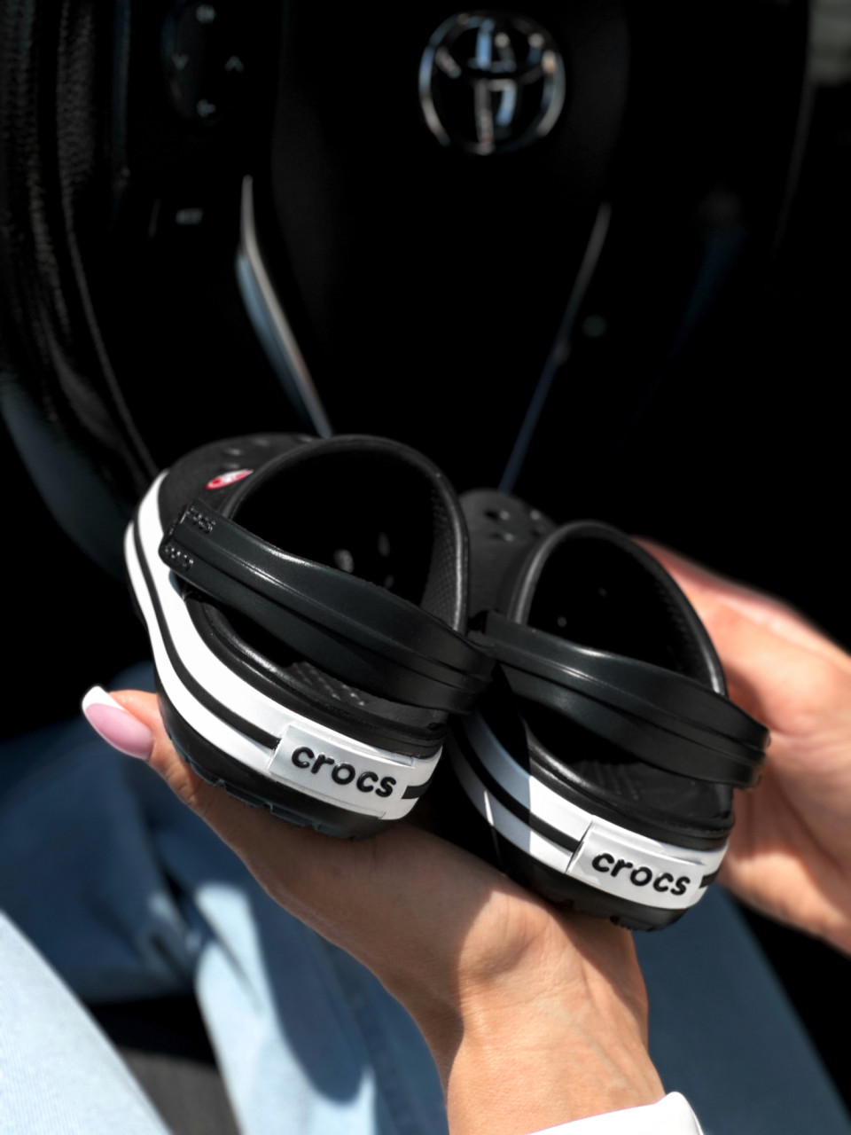 КЛОГИ Crocband Clog K Blk