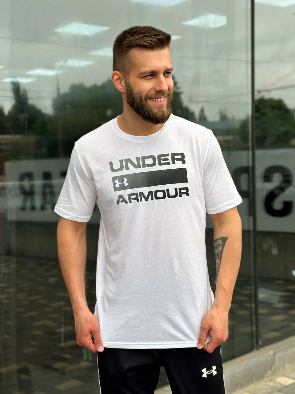 Футболка/UA TEAM ISSUE WORDMARK SS