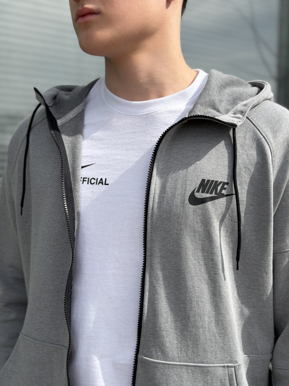 ТОЛСТОВКА M NSW TE FZ FLC HOODIE