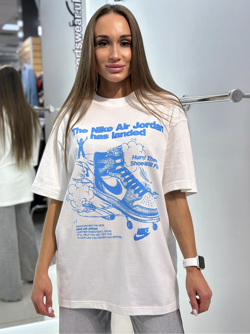 ФУТБОЛКА W J SS OS GFX TEE SNKR
