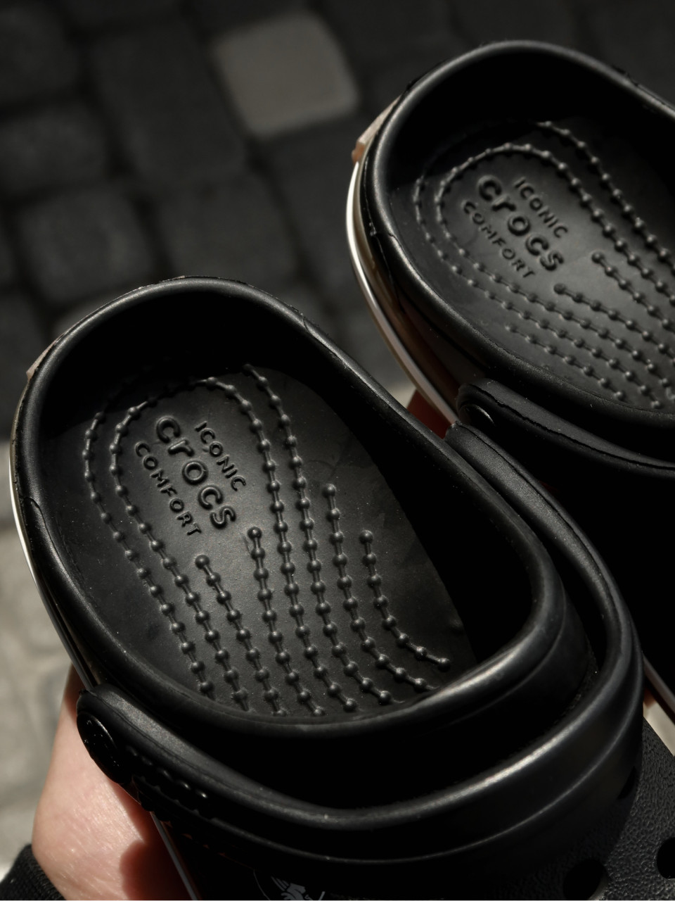 КЛОГИ Crocband  Gum  Clog T Blk