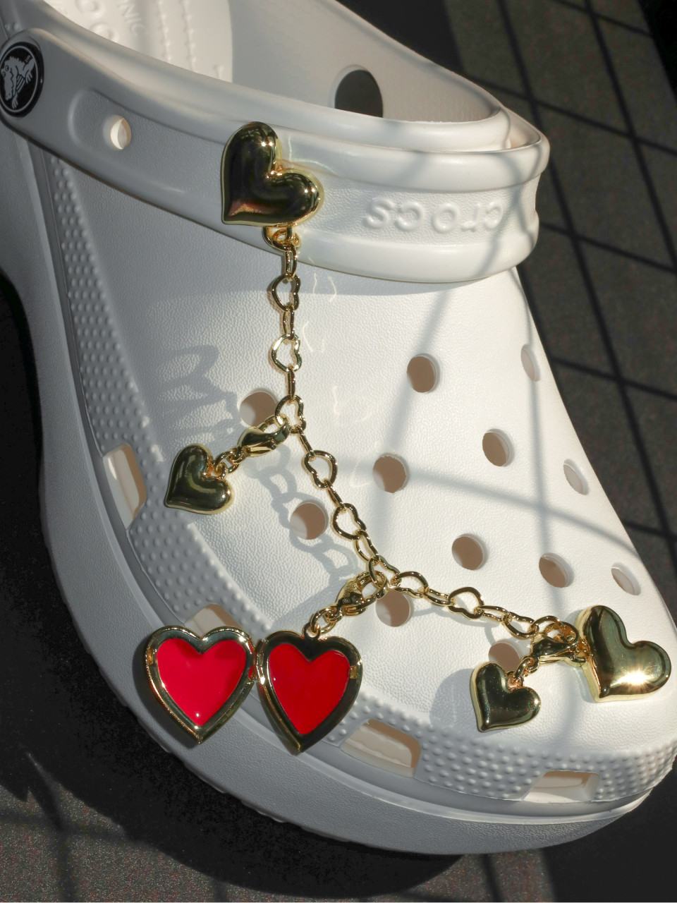 ПРИКРАСА ДЛЯ ВЗУТТЯ Gold Heart Chain