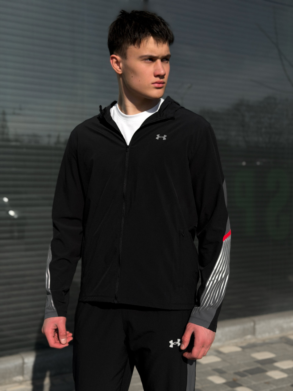Вітрівка/UA Velociti Storm Hooded Jkt