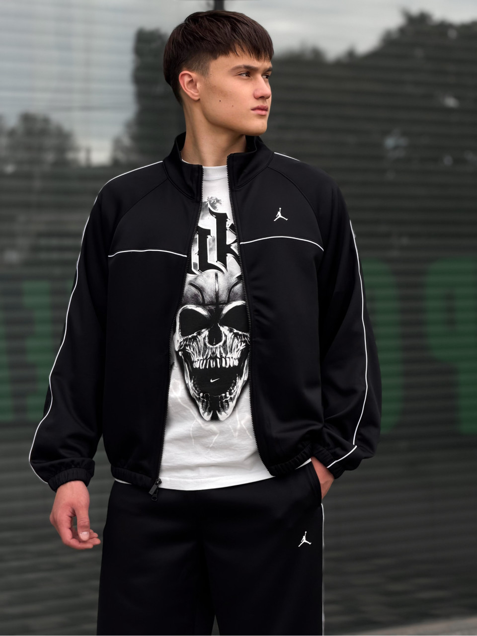 ТОЛСТОВКА  M J SPT TRACK SUIT JKT