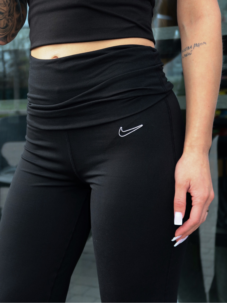 ШТАНИ W NK FLARED PANT GLS