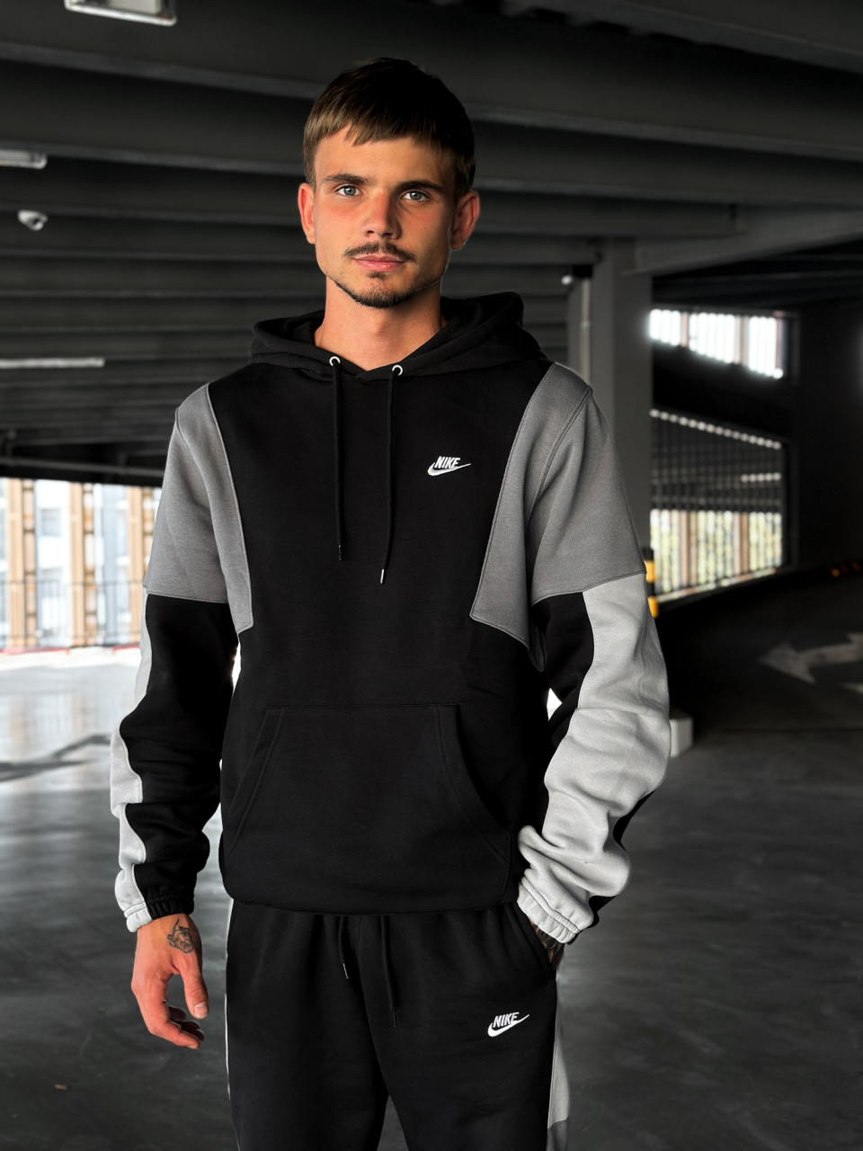 КОСТЮМ M NK CLUB FLEECE HDED TRACK GX