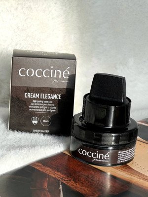 Крем для взуття зі шкіри чорний COCCINE CREAM ELEGANCE 50 мл