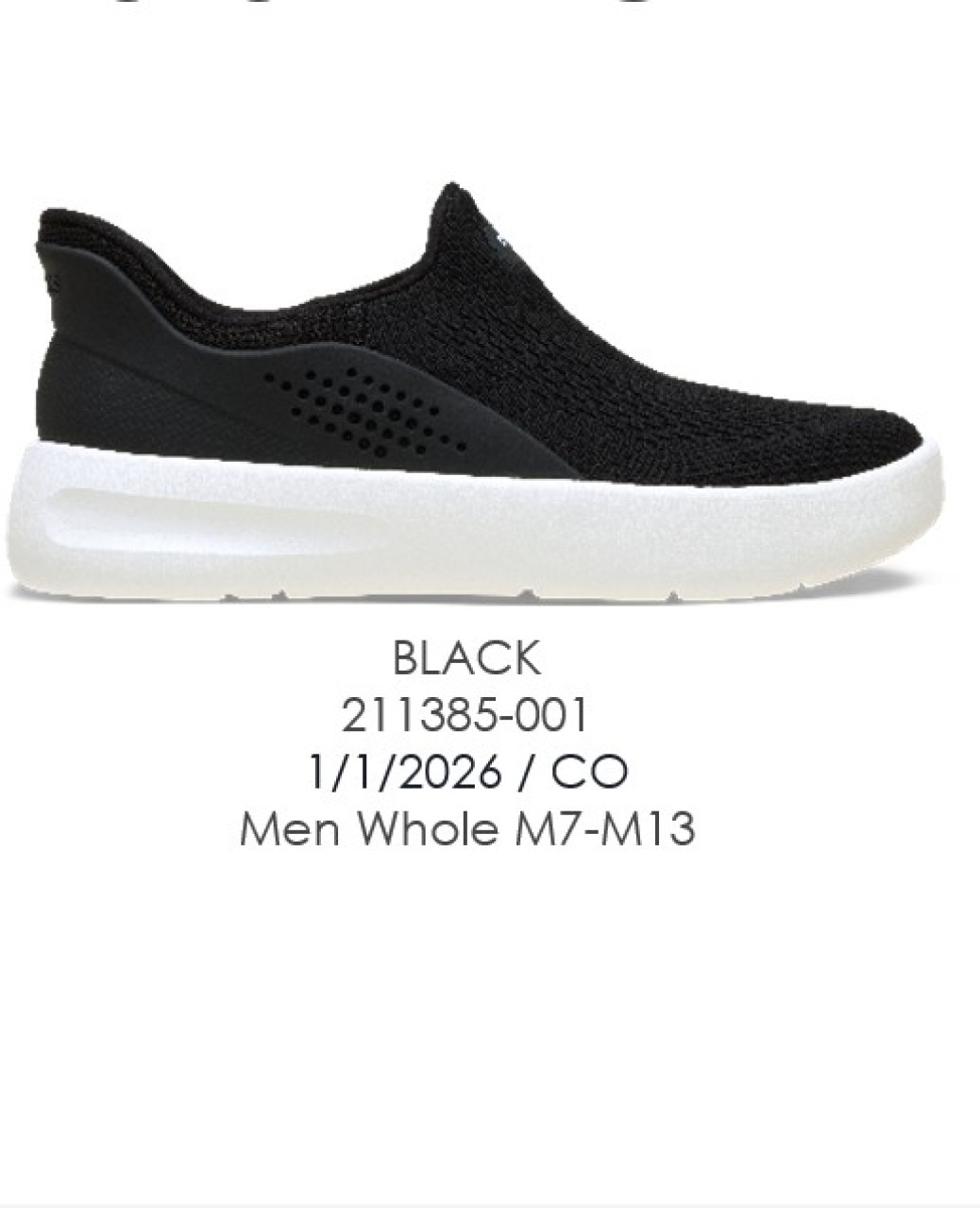 КРОСІВКИ No Hands Slip On M Blk