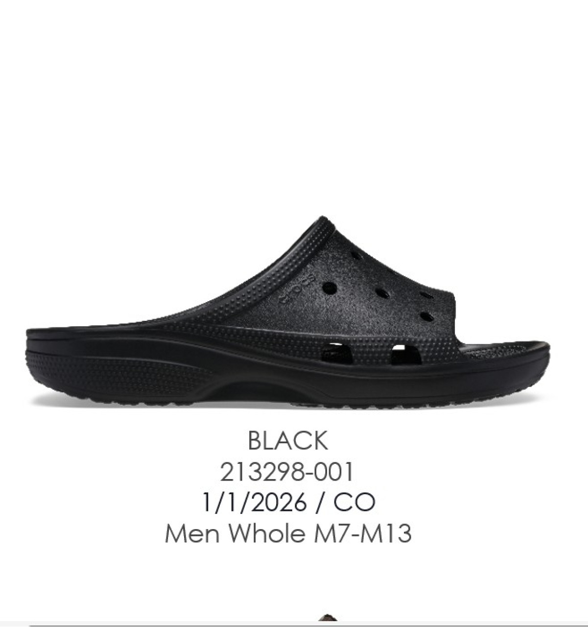 КАПЦІ Saturday Slide M Blk