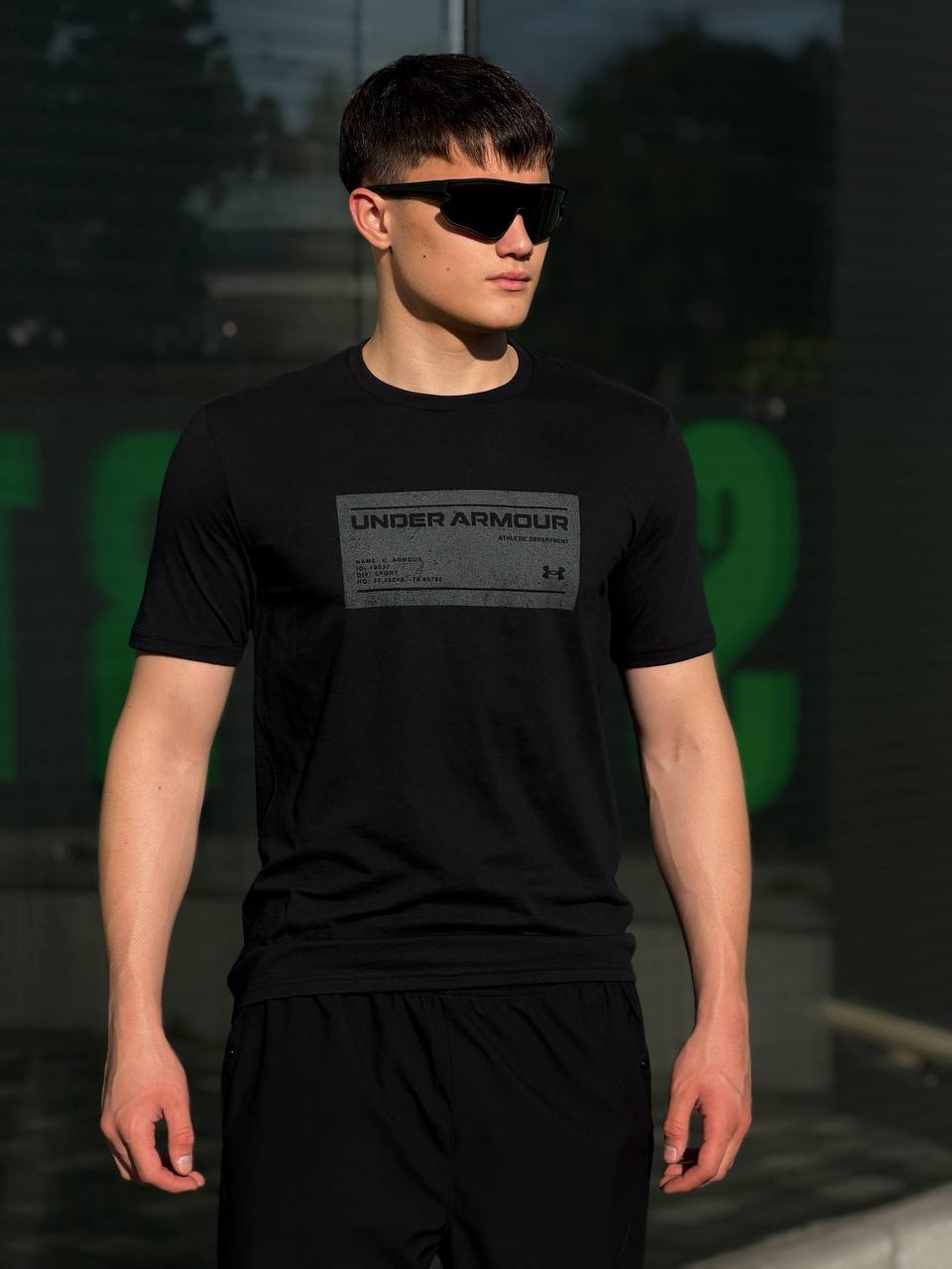 Футболка/UA M BOX WM LABEL SS
