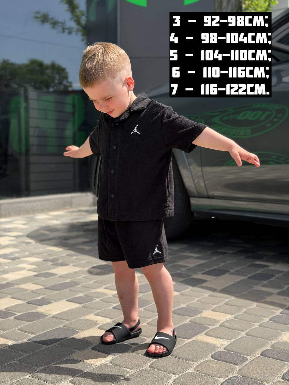 КОМПЛЕКТ:СОРОЧКА ТА ШОРТИ JDB TERRY CLOTH CAMP SET