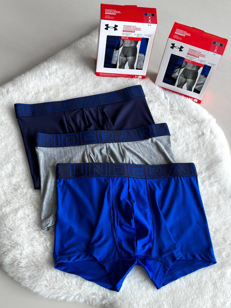 Труси/UA PERFORMANCE TECH - SOLID 3 3PK