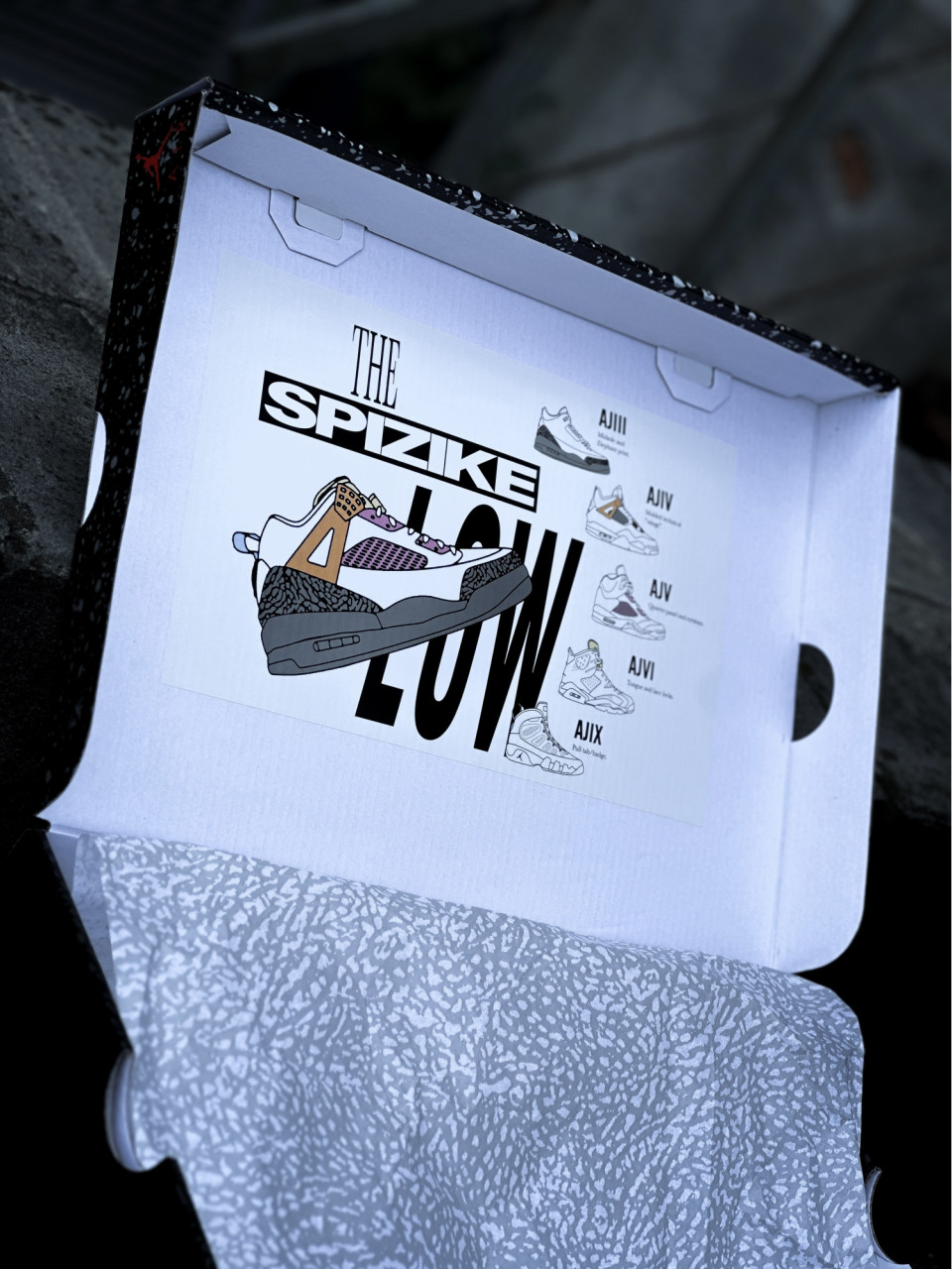 КРОСІВКИ JORDAN SPIZIKE LOW