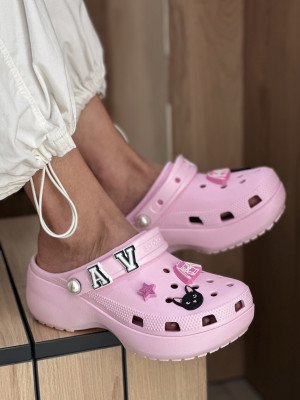 КЛОГИ Classic Platform Pearl Clog PkM