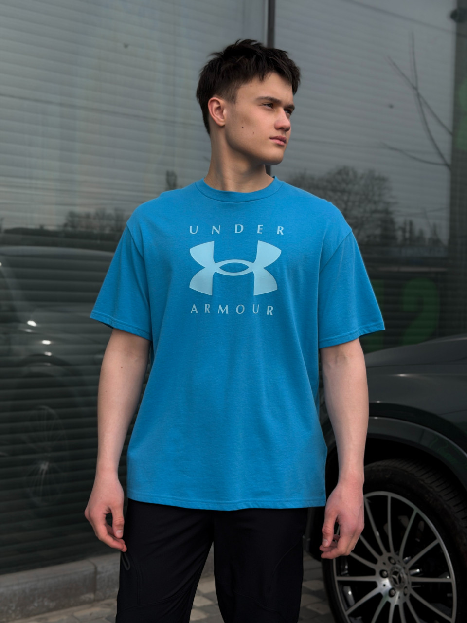 Футболка/UA M HW OS Branded SS