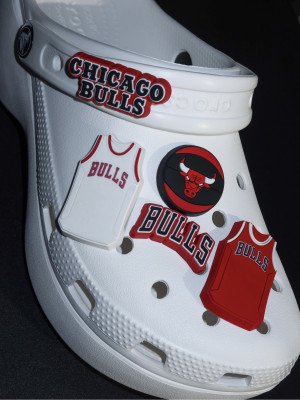 НАБІР ПРИКРАС ДЛЯ ВЗУТТЯ NBA Chicago Bulls 5Pck