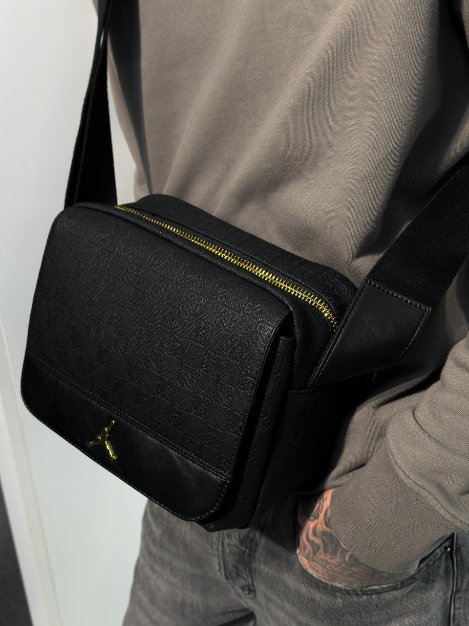 СУМКА ЧЕРЕЗ ПЛЕЧЕ JAM MONOGRAM MINI MESSENGER BA