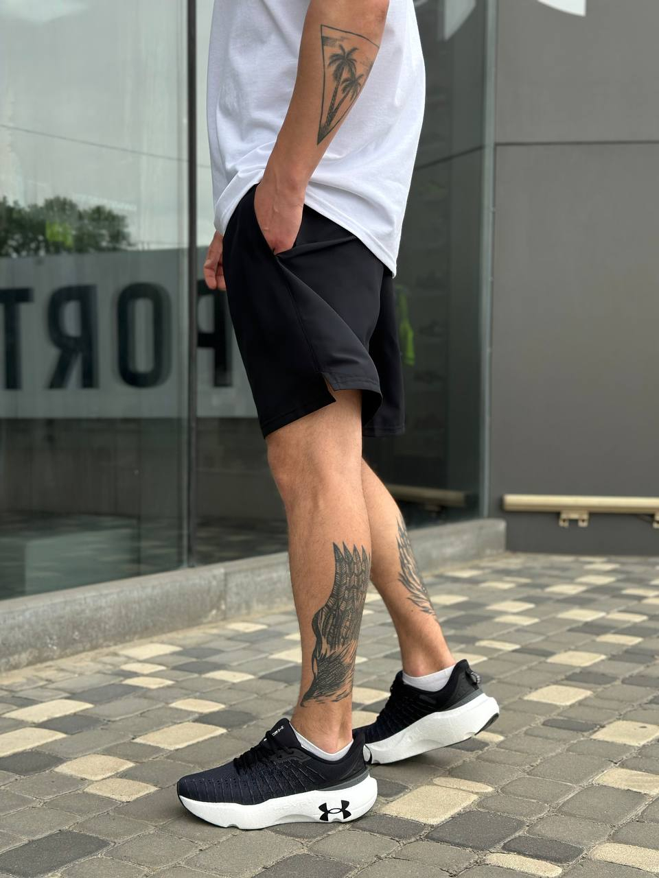 Шорти/UA Tech Woven Wordmark Short