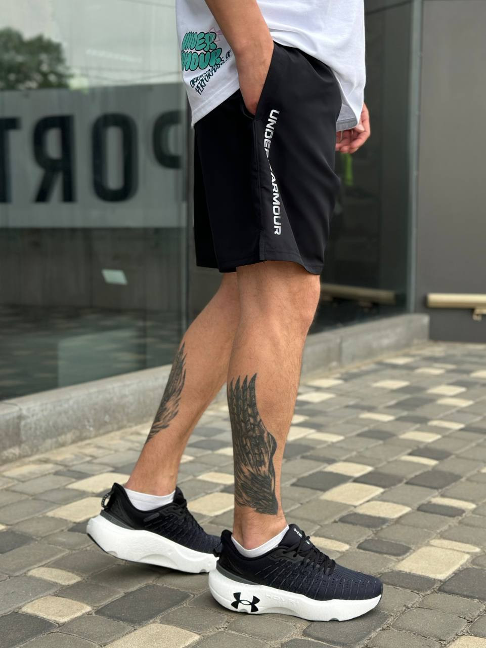 Шорти/UA Tech Woven Wordmark Short