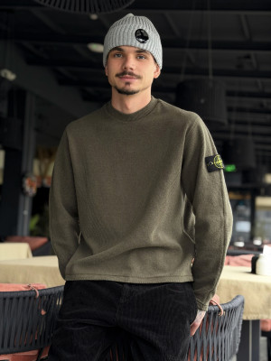 Джемпер Stone Island RIBBED WOOL NYLON K2S
