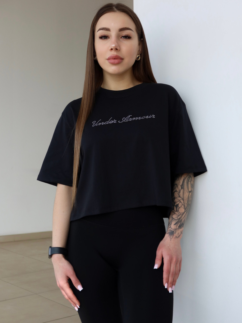 Футболка/UA W WM CROP SS