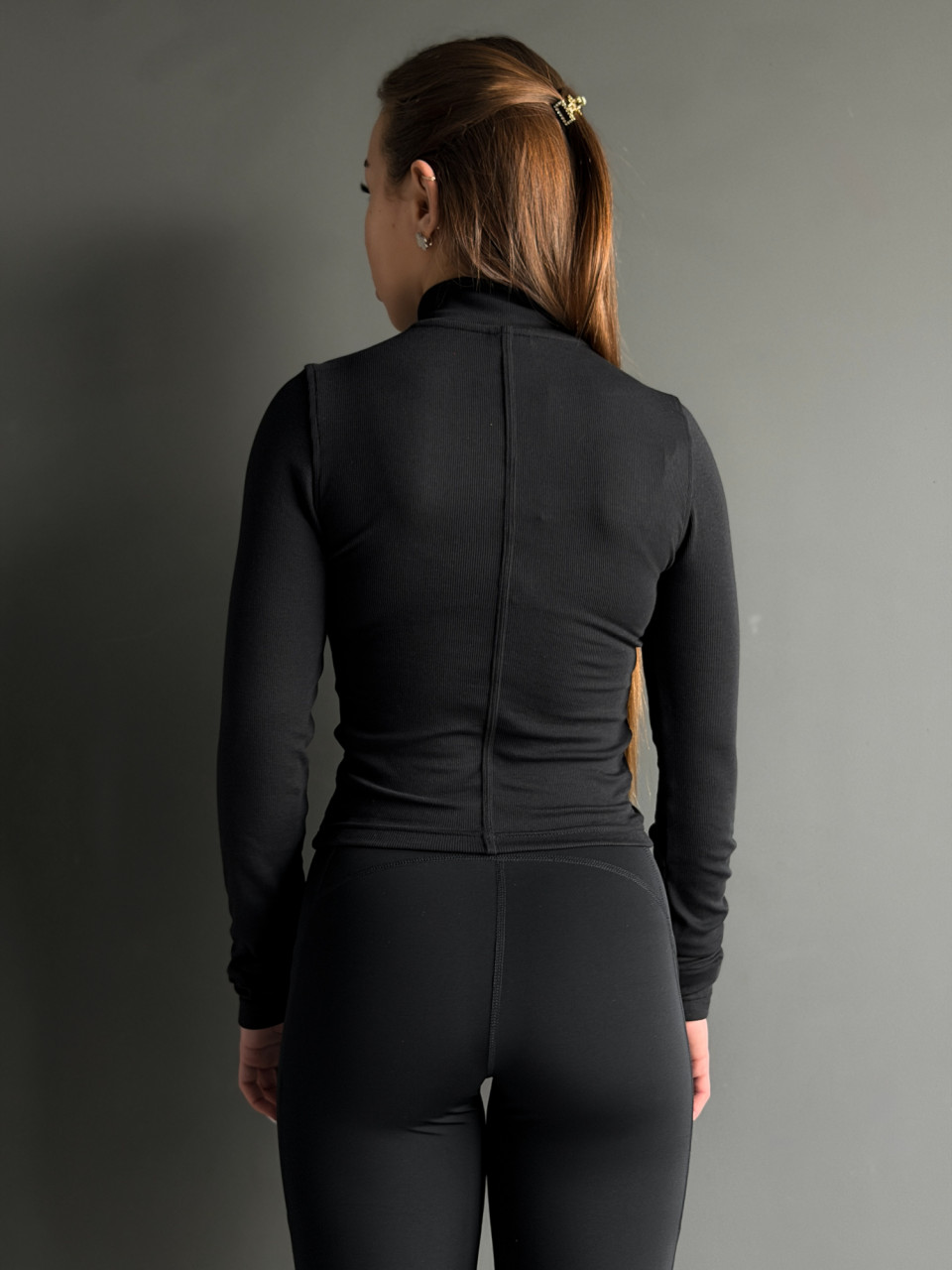ЛОНГСЛІВ W NSW ESSNTL RIB MOCK LS TOP