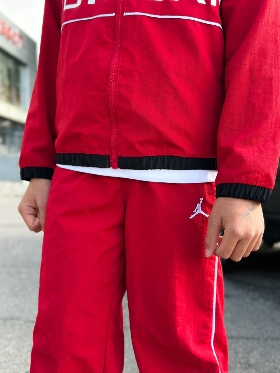 КОСТЮМ ДЕМІСЕЗОННИЙ СИНТЕТИЧНИЙ JDN JORDAN WIND BREAKER PIPING