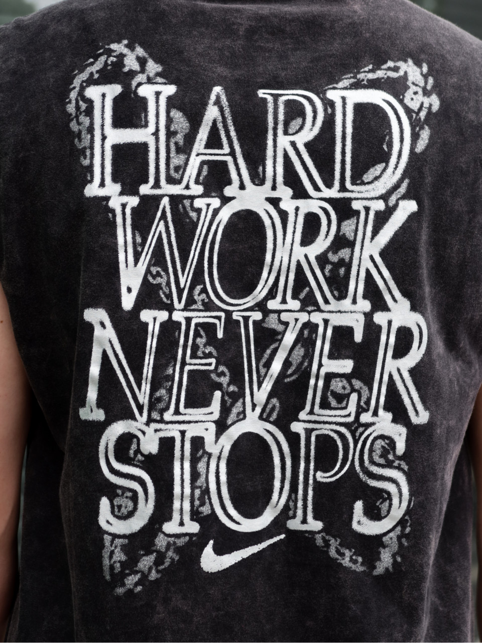ФУТБОЛКА M NK TEE LSE SL TRAIN HRD WRK
