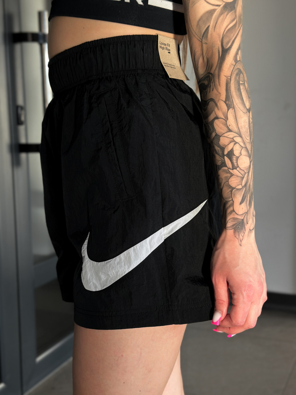 ШОРТИ W NSW ESSNTL WVN HR SHORT HBR