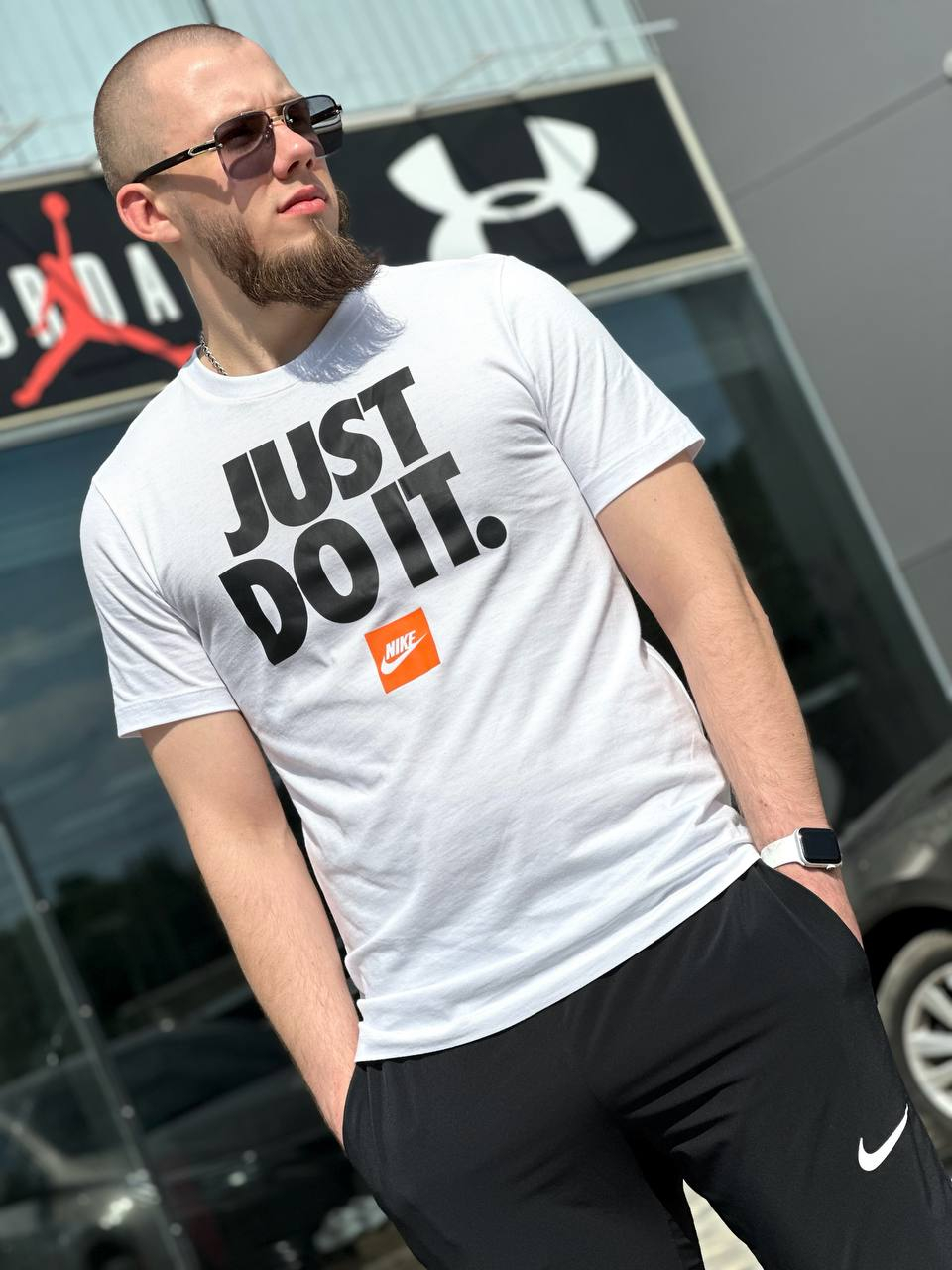 ФУТБОЛКА M NSW TEE FRAN JDI VERBIAGE
