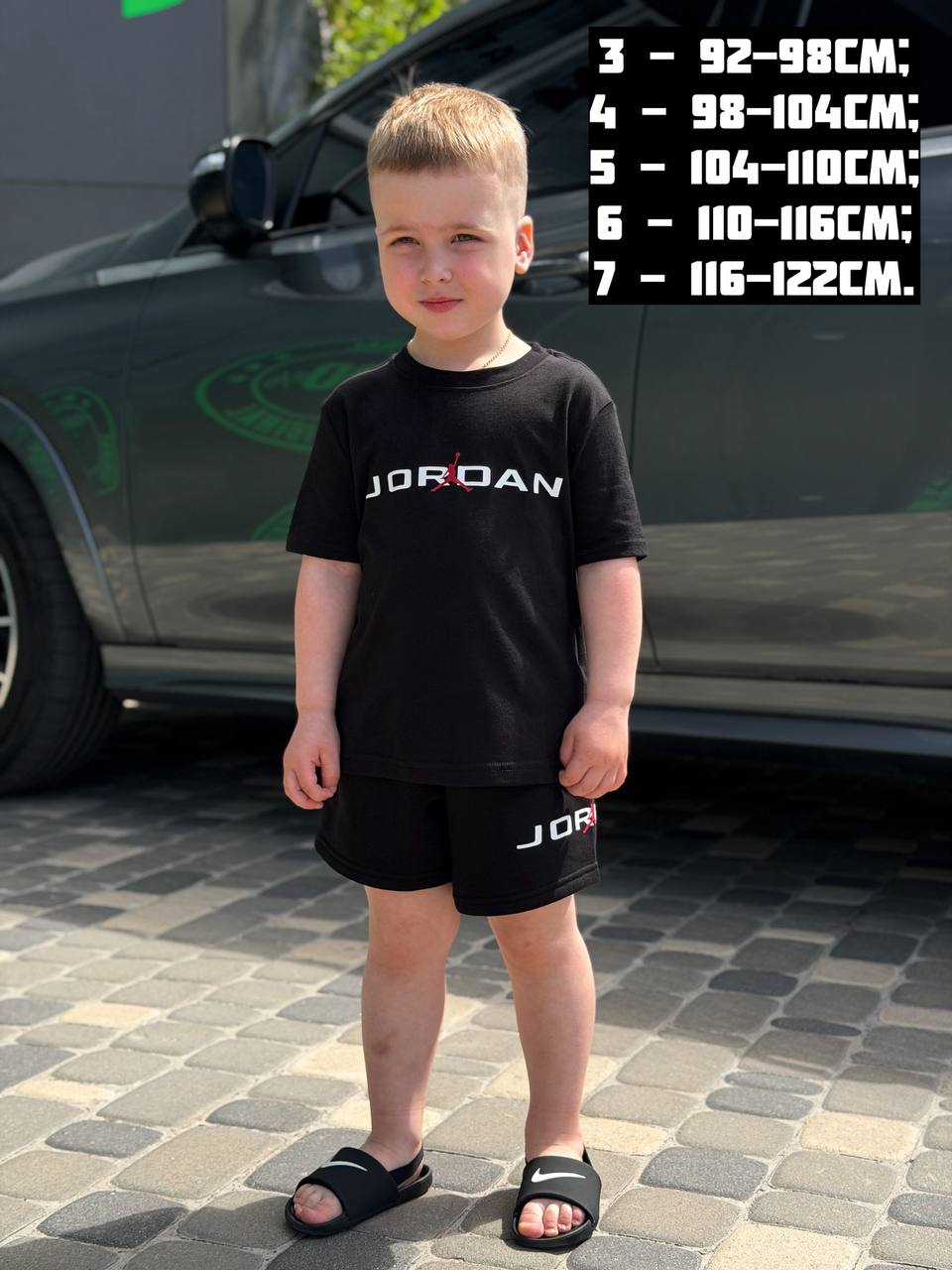 КОМПЛЕКТ:ФУТБОЛКА ТА ШОРТИ JDB MJ STRETCH HBR FLC SHORT S