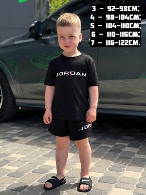 КОМПЛЕКТ:ФУТБОЛКА ТА ШОРТИ JDB MJ STRETCH HBR FLC SHORT S