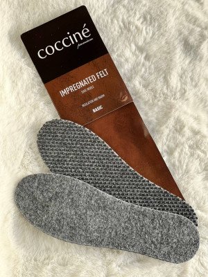 Устілки з вовни, ефективно захищають ноги від холоду COCCINE IMPREGNATED FELT