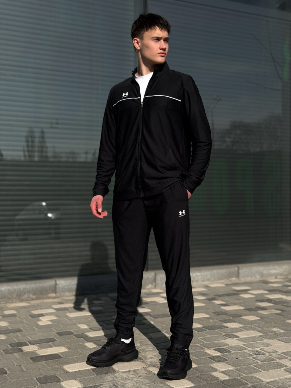КОСТЮМ ДЕМІСЕЗОННИЙ СИНТЕТИЧНИЙ/UA M Challenger Tracksuit