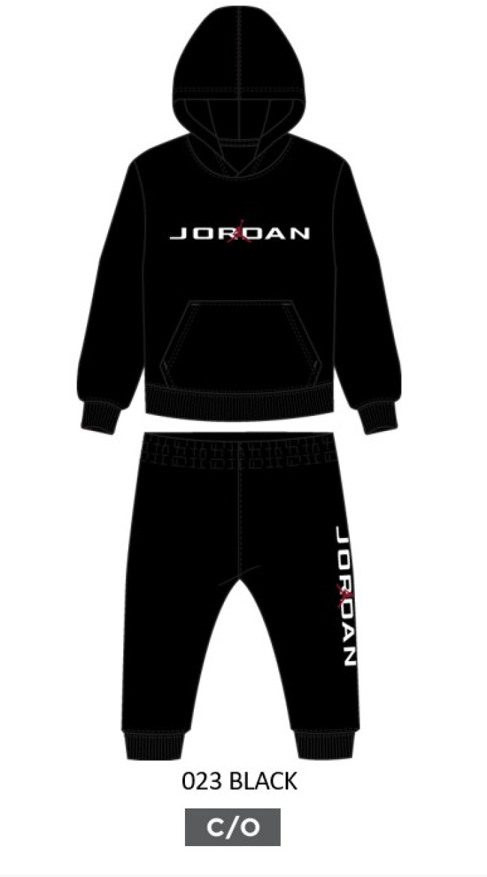 КОСТЮМ ЗИМОВИЙ БАВОВНЯНИЙ JDB MJ BASELINE FLC SET