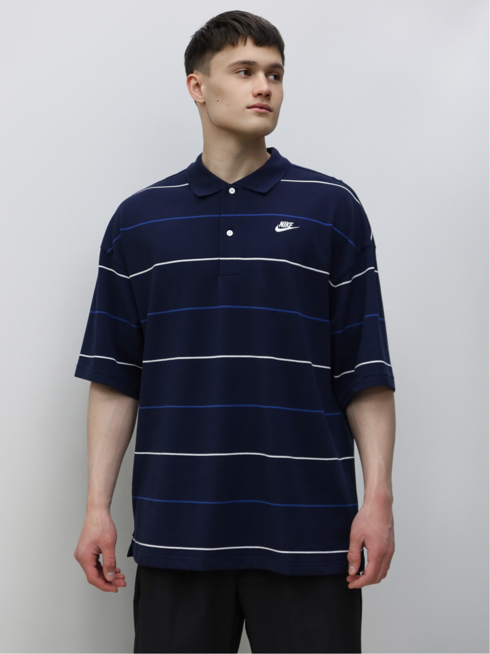 ПОЛО M NK CLUB OS STRIPE POLO